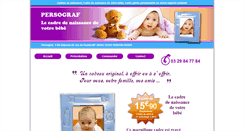 Desktop Screenshot of persograf.fr